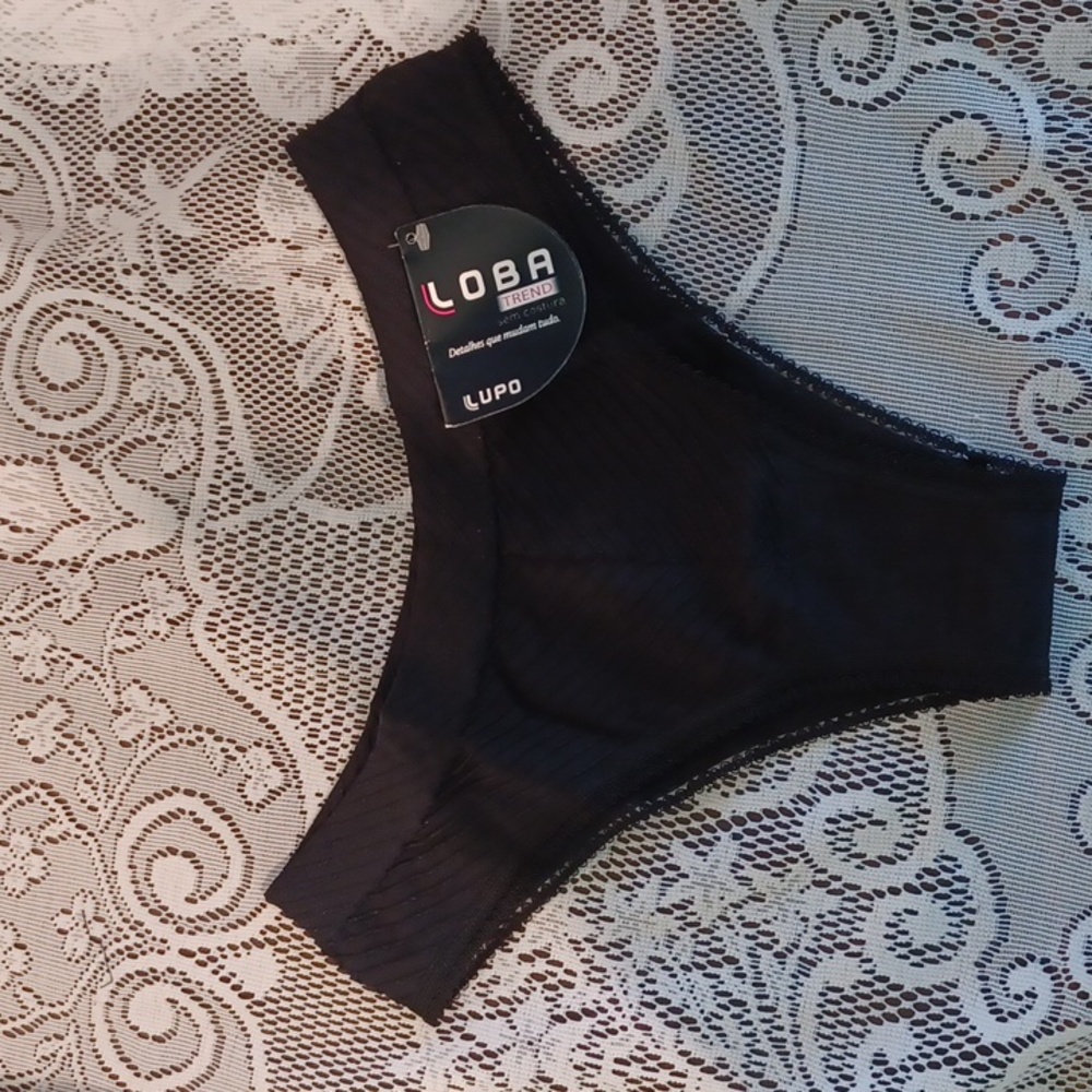 NEW! Loba L Panties - Trend Rib - colour black 4805